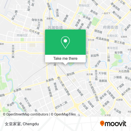 女皇家宴 map