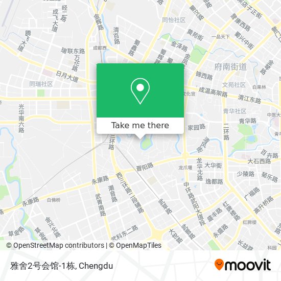 雅舍2号会馆-1栋 map