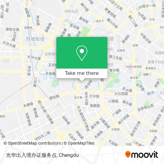 光华出入境办证服务点 map