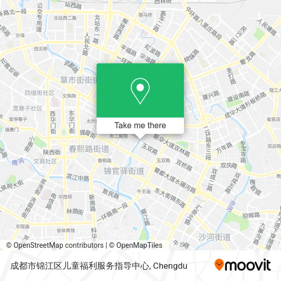 成都市锦江区儿童福利服务指导中心 map