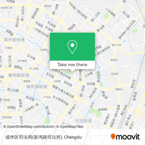 成华区司法局(新鸿路司法所) map