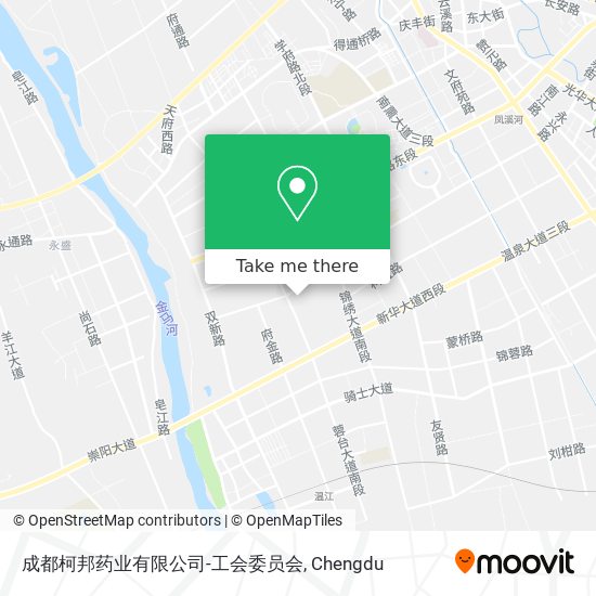 成都柯邦药业有限公司-工会委员会 map