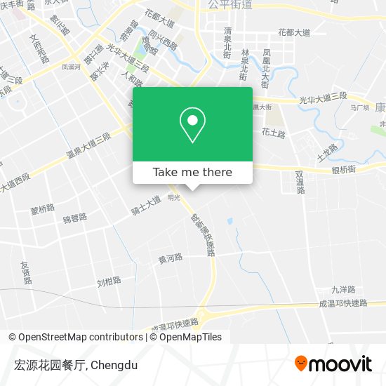 宏源花园餐厅 map