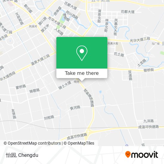 怡园 map