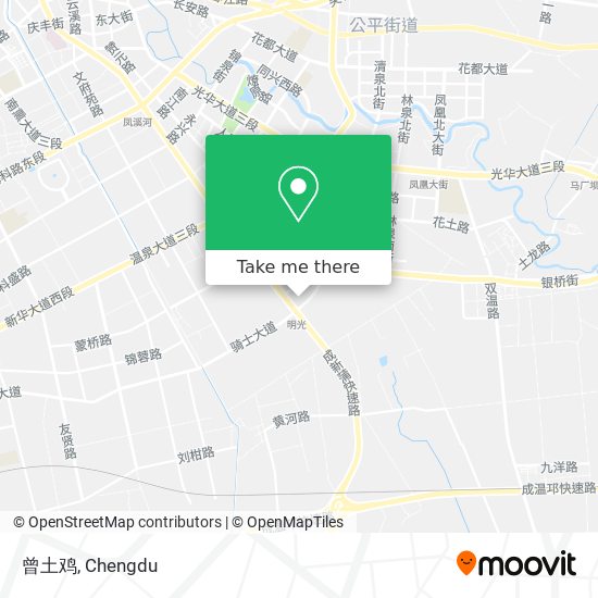曾土鸡 map