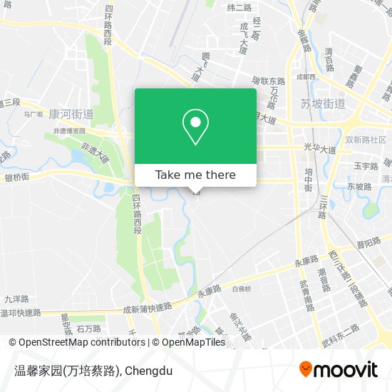 温馨家园(万培蔡路) map