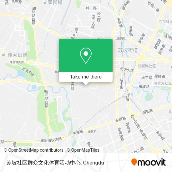 苏坡社区群众文化体育活动中心 map