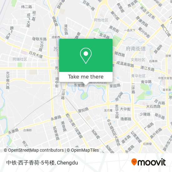中铁·西子香荷-5号楼 map