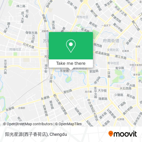 阳光星源(西子香荷店) map