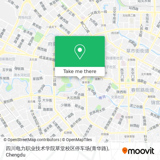 四川电力职业技术学院草堂校区停车场(青华路) map