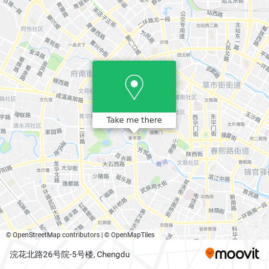 浣花北路26号院-5号楼 map