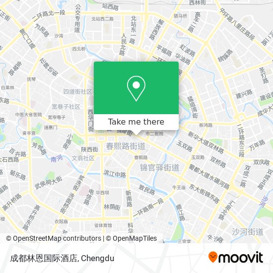 成都林恩国际酒店 map