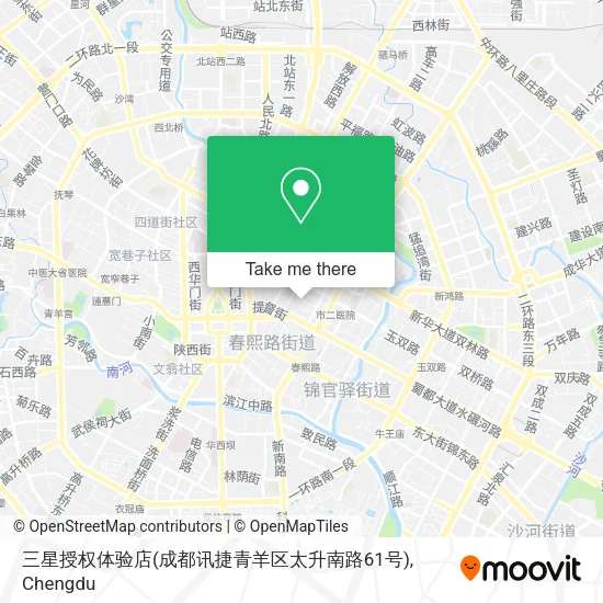 三星授权体验店(成都讯捷青羊区太升南路61号) map