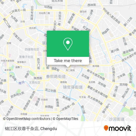 锦江区欣蓉干杂店 map