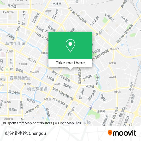 朝汐养生馆 map
