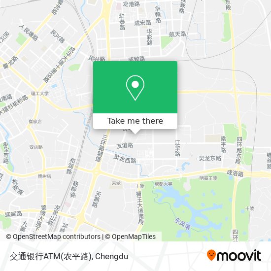 交通银行ATM(农平路) map