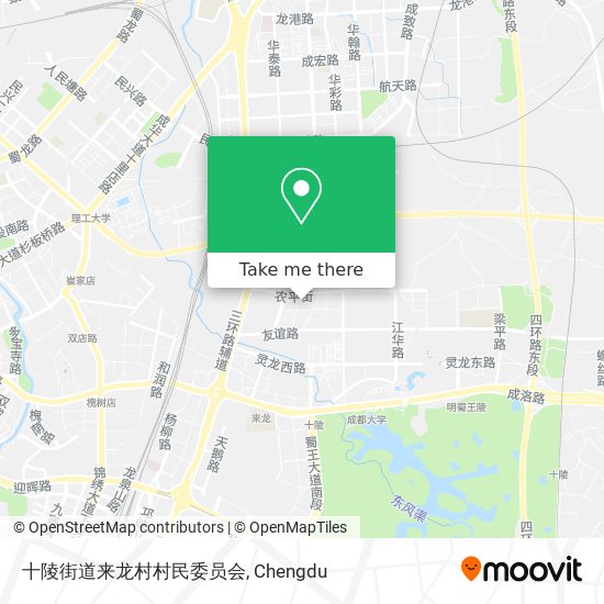 十陵街道来龙村村民委员会 map
