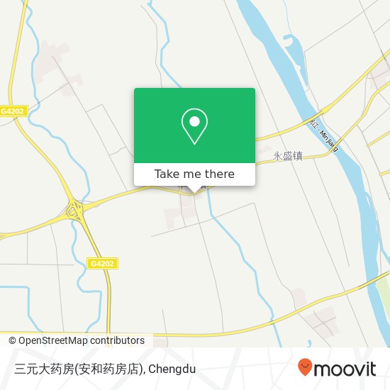 三元大药房(安和药房店) map