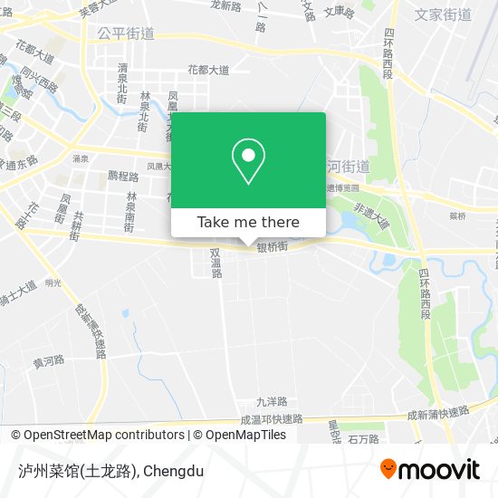 泸州菜馆(土龙路) map