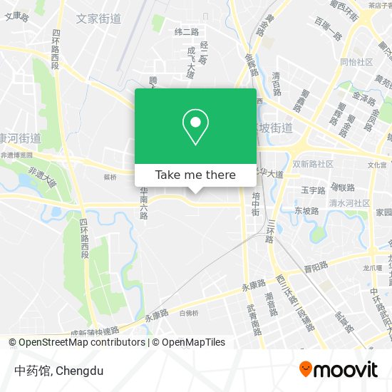 中药馆 map
