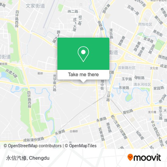 永信汽修 map