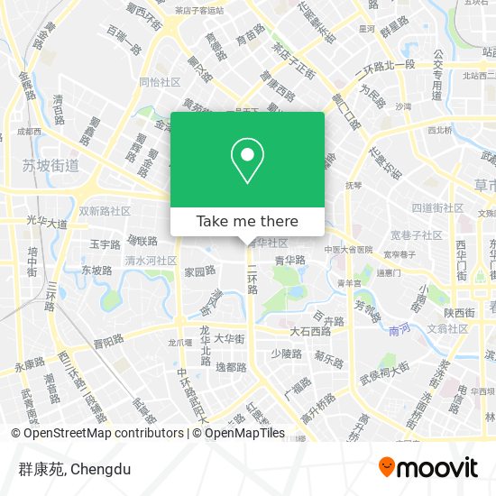 群康苑 map