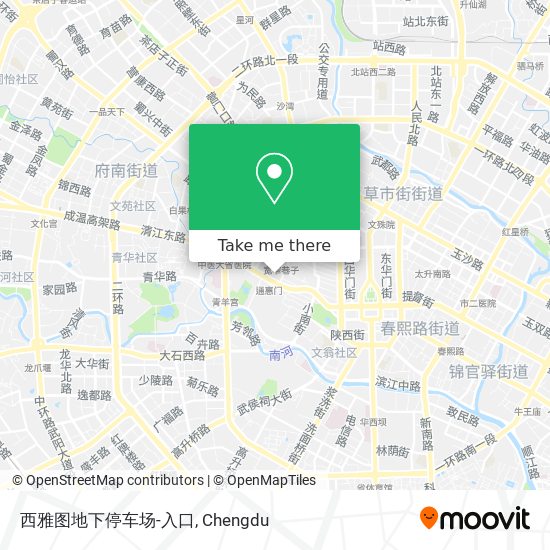 西雅图地下停车场-入口 map