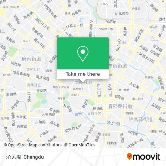 沁风阁 map