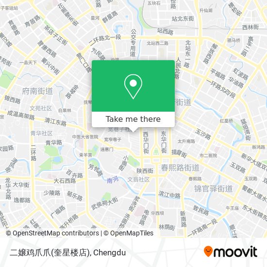 二嬢鸡爪爪(奎星楼店) map