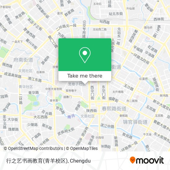 行之艺书画教育(青羊校区) map