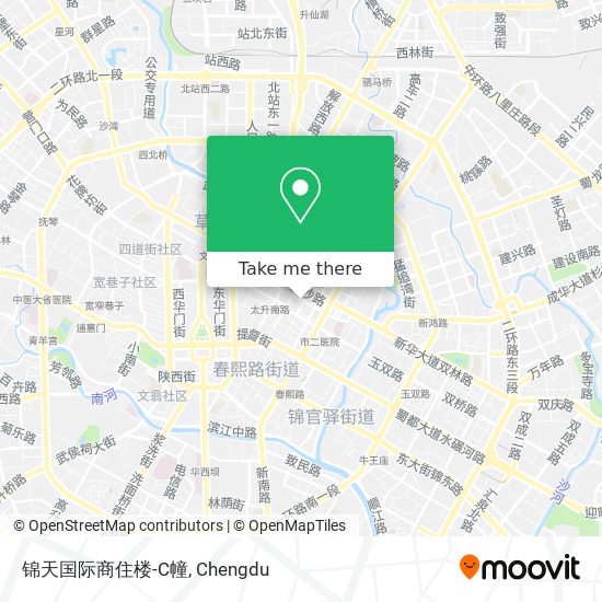 锦天国际商住楼-C幢 map