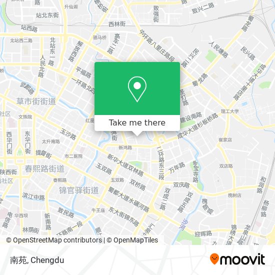 南苑 map