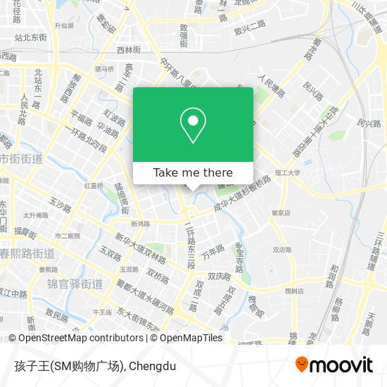 孩子王(SM购物广场) map