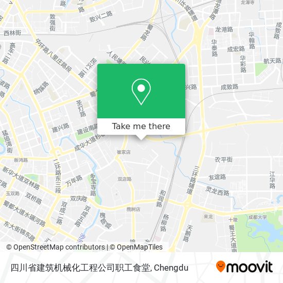 四川省建筑机械化工程公司职工食堂 map