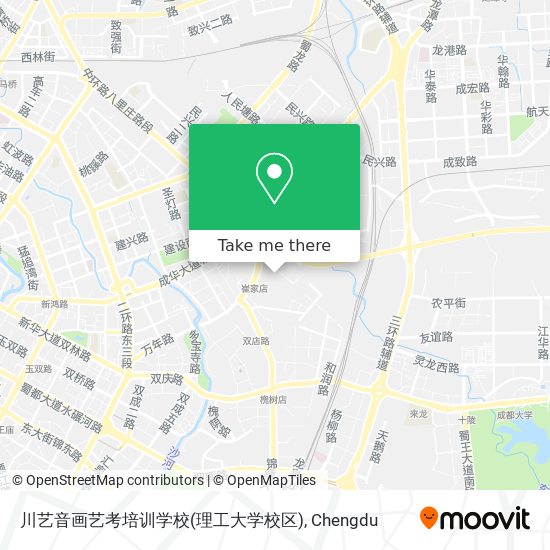 川艺音画艺考培训学校(理工大学校区) map