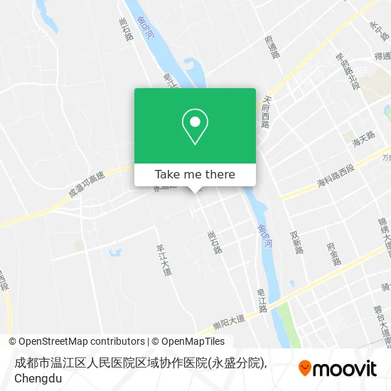 成都市温江区人民医院区域协作医院(永盛分院) map