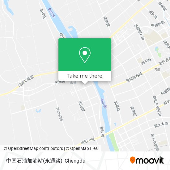 中国石油加油站(永通路) map
