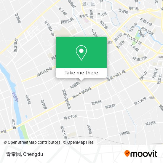 青泰园 map