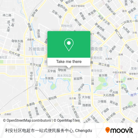 利安社区电超市一站式便民服务中心 map