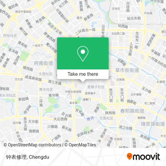 钟表修理 map