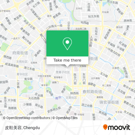 皮鞋美容 map