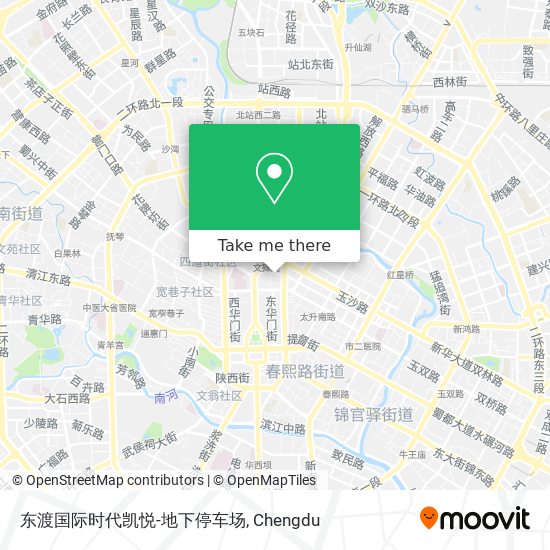 东渡国际时代凯悦-地下停车场 map