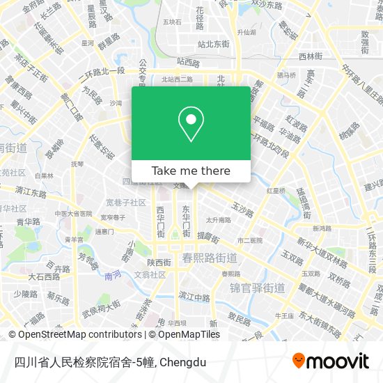 四川省人民检察院宿舍-5幢 map