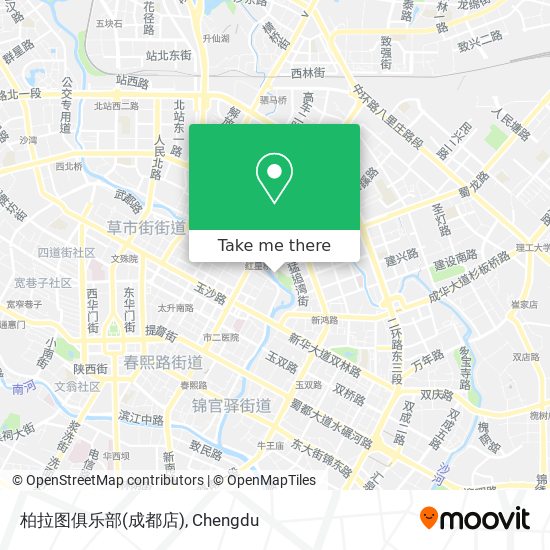 柏拉图俱乐部(成都店) map