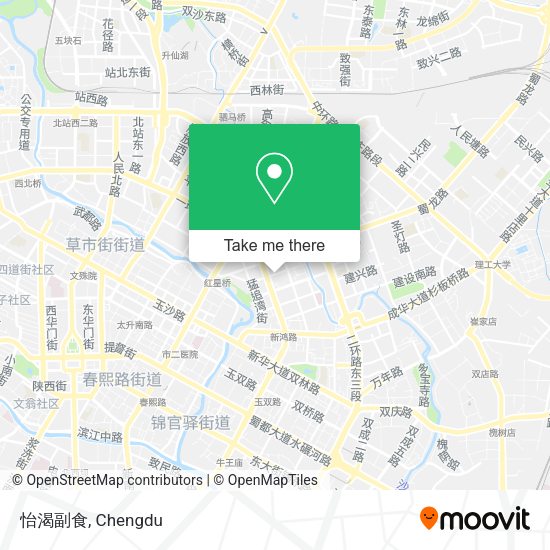 怡渴副食 map