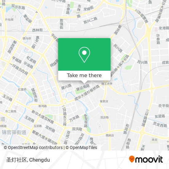 圣灯社区 map