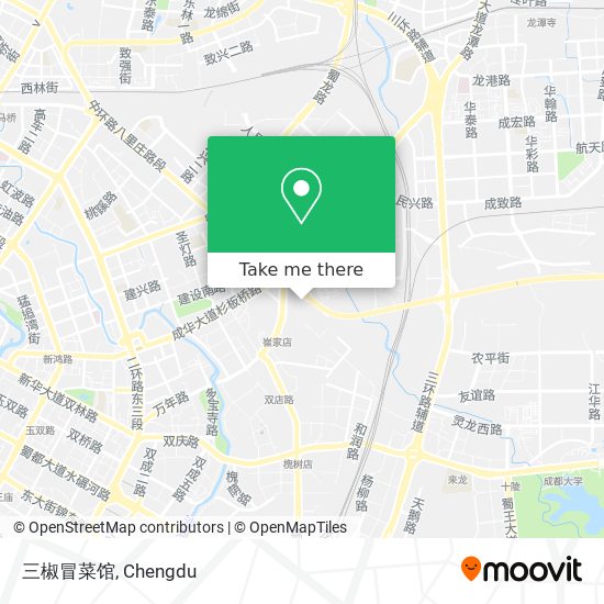 三椒冒菜馆 map
