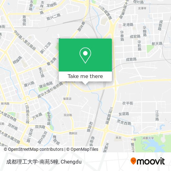 成都理工大学-南苑5幢 map