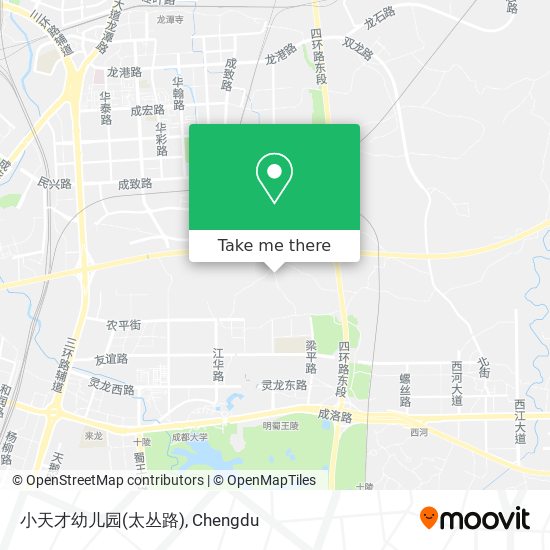 小天才幼儿园(太丛路) map
