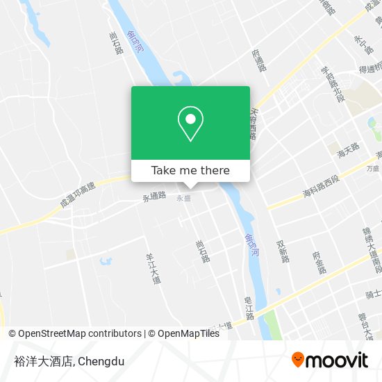 裕洋大酒店 map